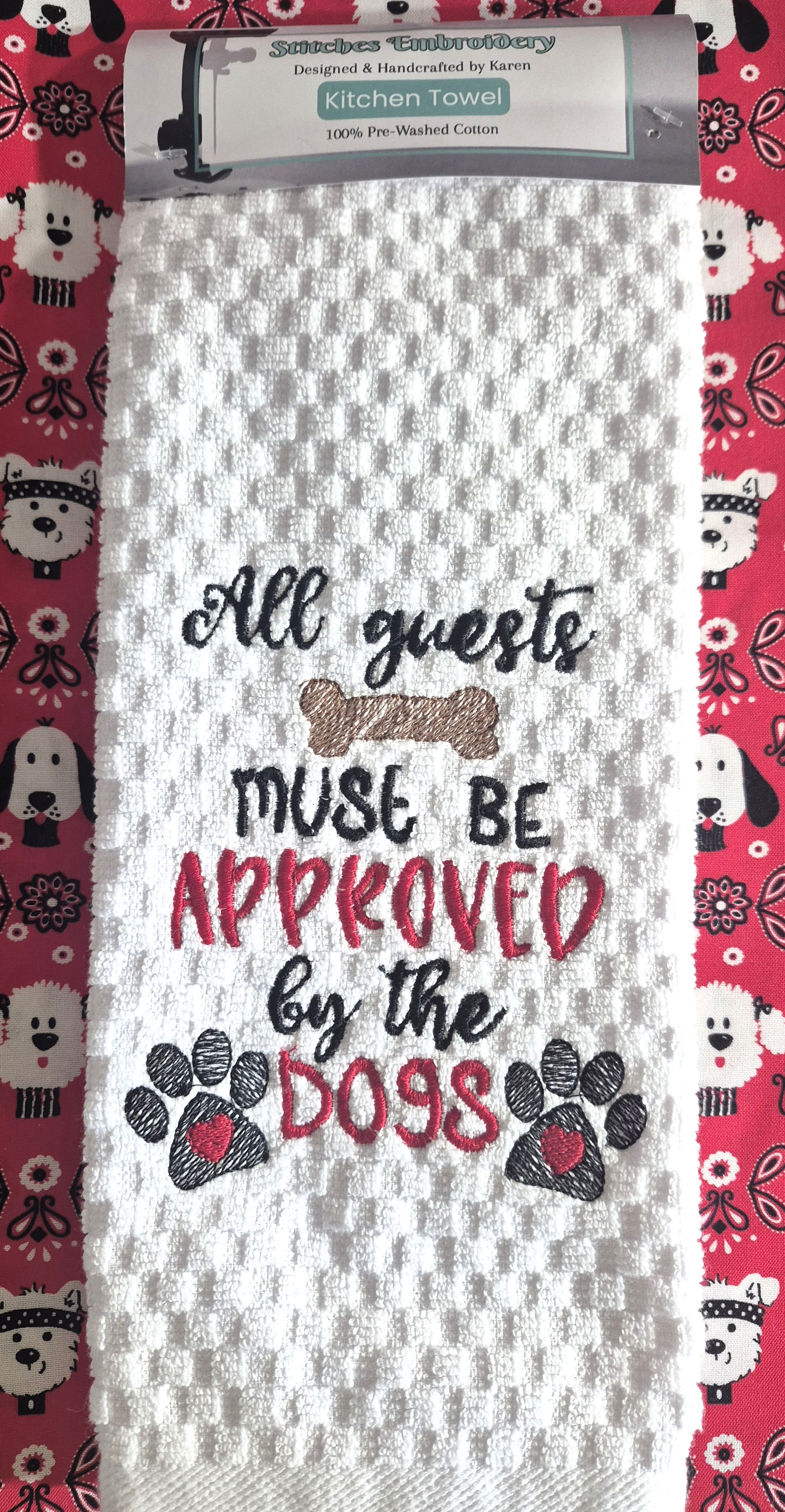 Guests Must be approved by Dogs