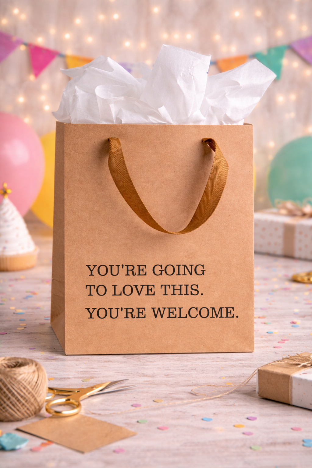 You're Going To Love This Gift Bag