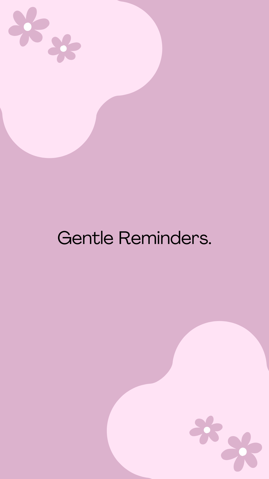 Affirmation Phone Wallpaper Set | Minimalist Gentle Reminders (Digital Download)